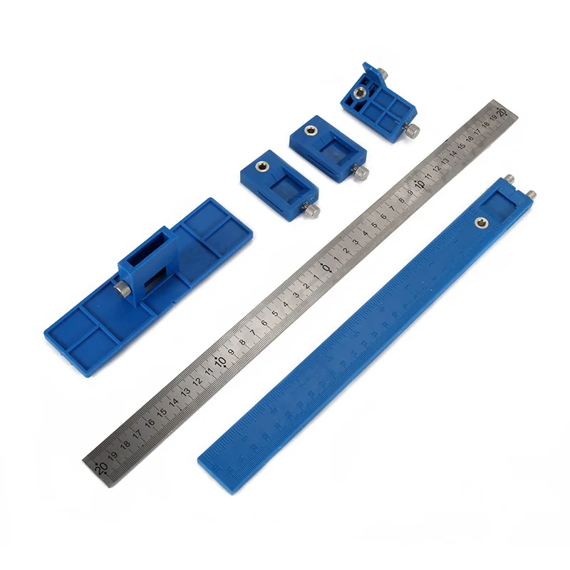 Detachable Hole Punch Jig Tool Center Drill Bit Guide Set Sleeve Cabinet Hardware Locator Wood Drilling Woodworking Tool ALI88 Detachable Hole Punch Jig Tool Center Drill Bit Guide Set Sleeve Cabinet Hardware Locator Wood Drilling Woodworking Tool ALI88