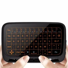 H18+ Wireless Air Mouse Keyboard 2.4 Ghz Mini Keyboard Mouse with Backlit for Android TV Box,PC, HTPC, IPTV, XBOX 360, PS3, PS4