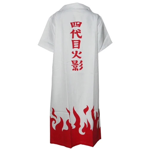 

Naruto Cosplay Yondaime Hokage Namikaze Minato Costume Unisex Cloak Robe Gown