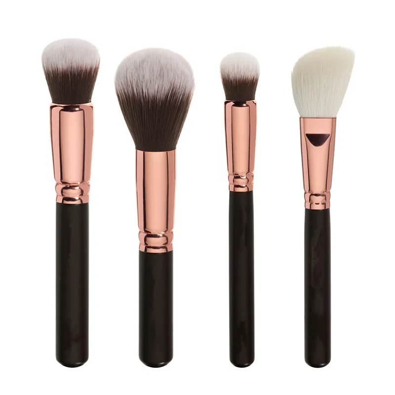 Escova da Sombra de Olho Conjunto de Ferramentas Completo de Maquiagem Makeupbrush Conjunto Maquiagem Escova Powderbrush Blushbrush Eyebrowbrush Foundat 8pcs 2 8PCS Makeupbrush conjunto escova da sombra de