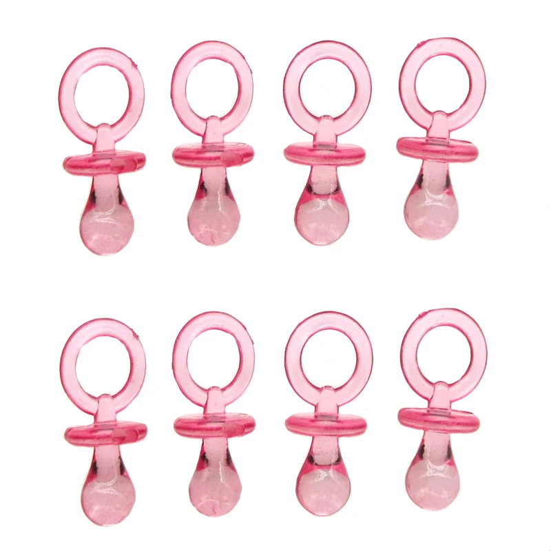 Buy 100pcs Small Plastic Pacifiers Bead Baby Shower