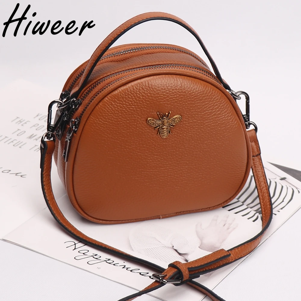 

New Multifunction Women Messenger Bags Bee Ladies Handbags Famous Brands Designer Women shoulder Bag Luxury Female Purse