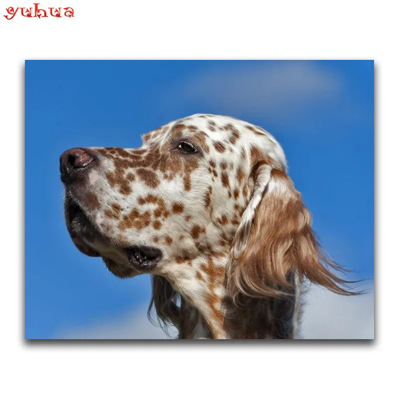 Full Round Diamond embroidery dierlijk DIY 3D Diamond mosaic colorful Art Full Square Diamond painting Cross stitch Animal dogs_