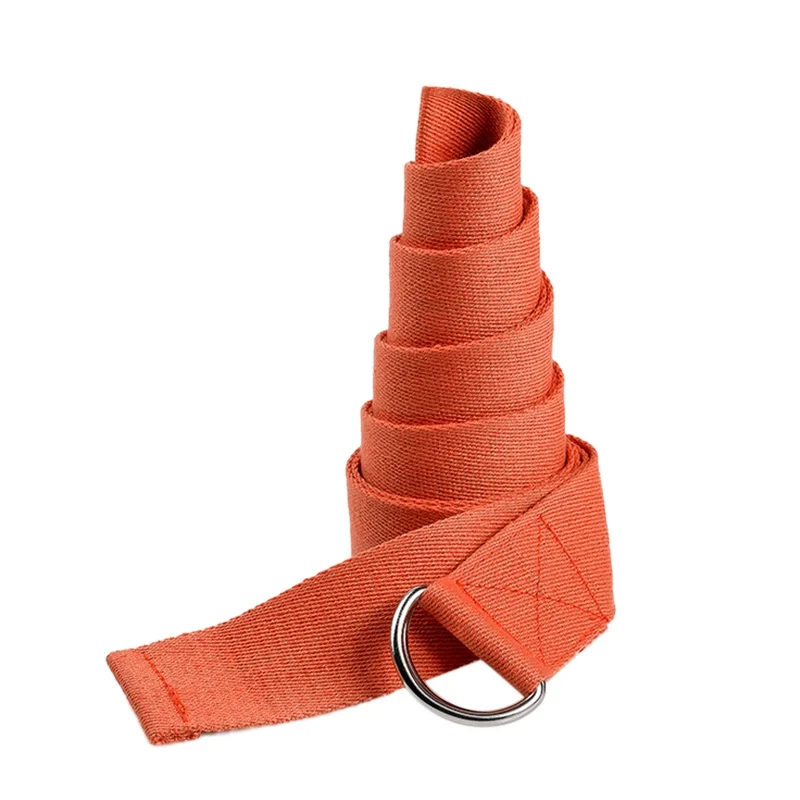 ★ Регулируемый эластичный пояс из хлопка Yoga Rope Stretch Belt Тренировка на растяжку Вспомогательная ①