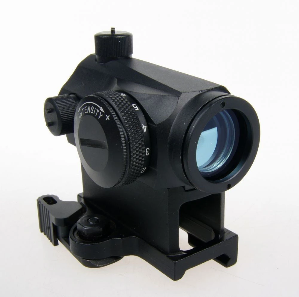 ФОТО New Arrival Tactical 1X20 T1 With Riser Mount Red Dot Sight For Hunting BWD-003