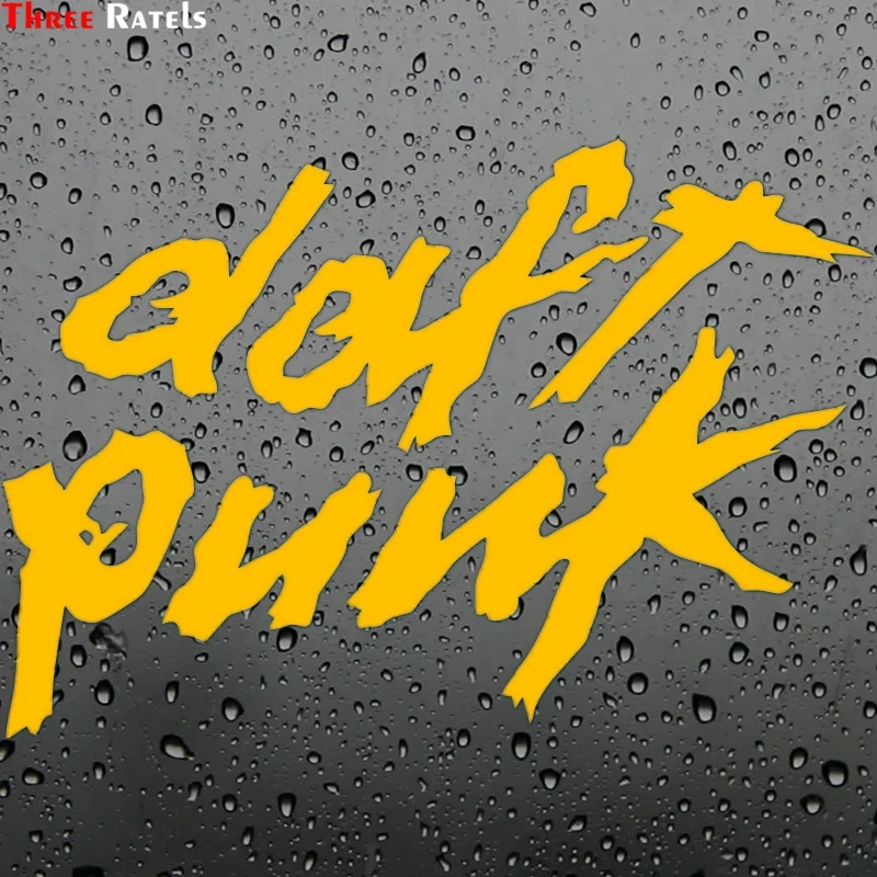

Three Ratels TZ-1363# 13.7*20cm 1-3 pieces car stickers daft punk funny car sticker auto decals