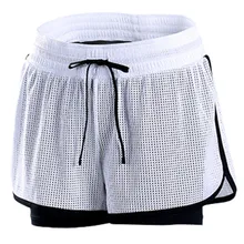 Womail шокирующие шорты для йоги сшивание шнурок свободные эластичные шорты короткие deportivo mujer короткие academic feminino