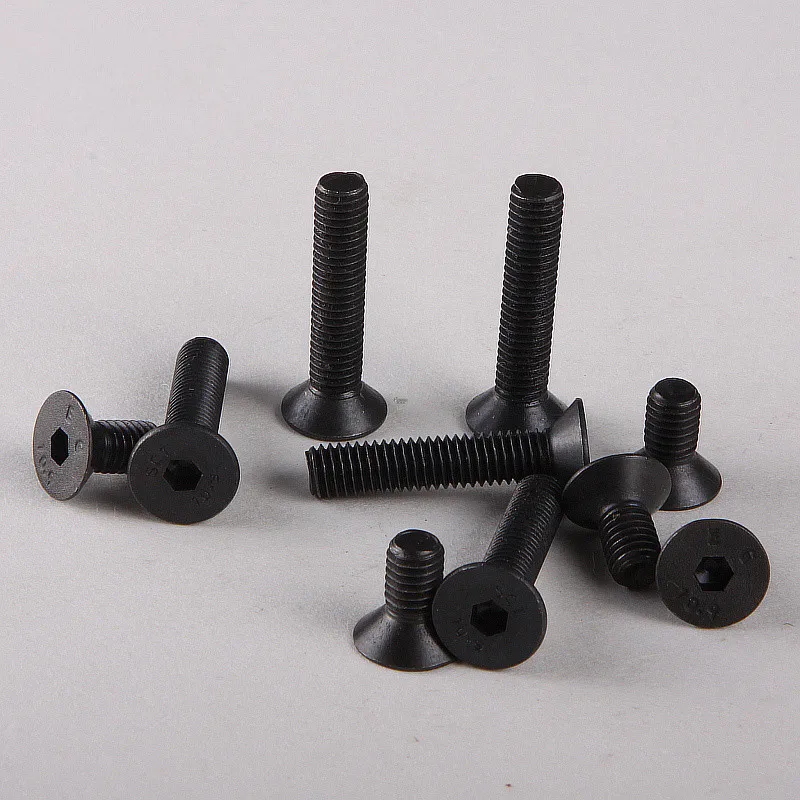 

10PCS Cheap 10.9 Ping Cup Screws Countersunk Head Flat Head Hex Socket Head Cap Screws M3 * 35