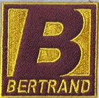 На заказ вышивка патч для большая буква B логотип с железной подложкой для куртки