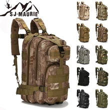 SJ-Maurie Waterproof Tactical Backpack 25L-30L Outdoor Tactical Bags Militari Backpack for Sport Camping Hiking Fishing Hunting