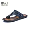 POLALI Men Sandals Genuine Split Leather Men Beach Sandals Brand Men Casual Shoes Flip Flops Men Slippers Sneakers Summer Shoes ► Photo 3/6