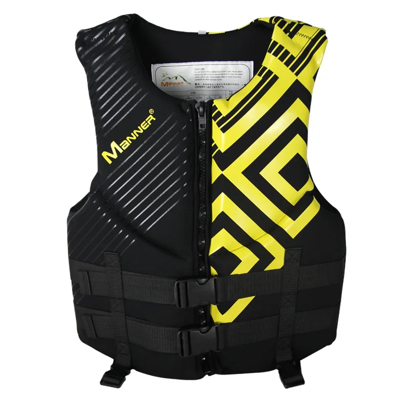 Men's Fishing Vest Adult Water Sport Safety Life Vest Foam Flotation