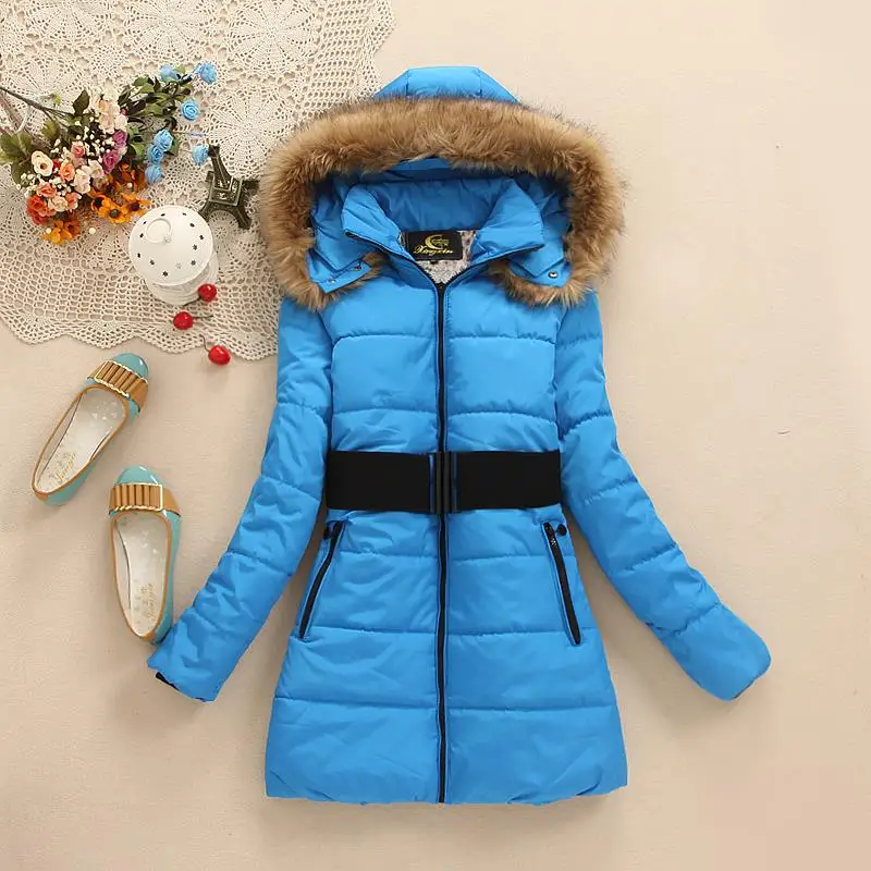 Зимняя куртка Для женщин зимняя куртка и пальто для мальчиков теплая большой меховой воротник длинные теплые большие размеры Размеры пальто парка Vestidos BD001