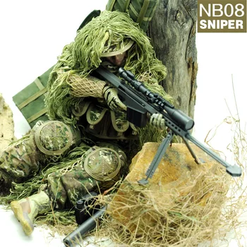 

12 Inch Sniper ,High Quality 1:6 Soldier Model, Military Model, Professional Grade 1/6 Soldier,Best Gift