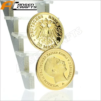 

Kaiser Wilhelm II 20 Mark Deutsches Reich Gold Copy Coin