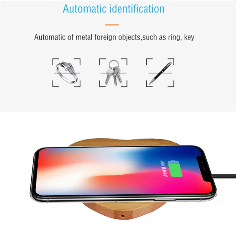 WOOD WIRELESS CHARGER