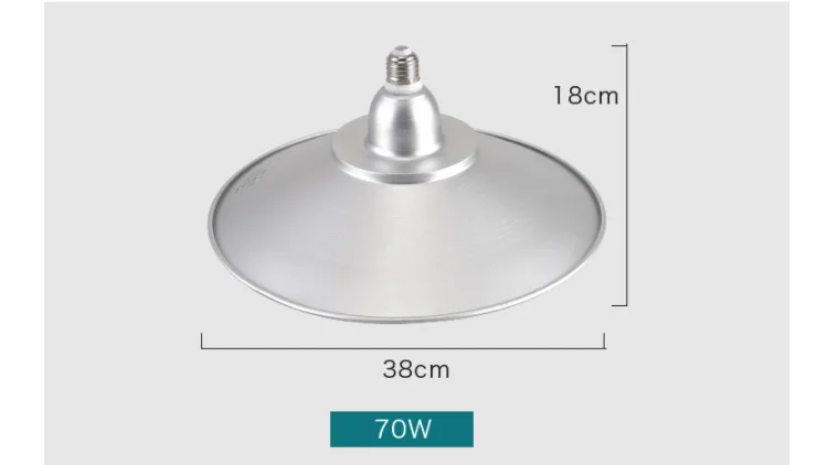 JLAPRIRA 30 Вт 50 Вт 70 Вт E27 Led High Bay& Low Bay светодиодное освещение завод освещение для складских помещений промышленный свет заменить халгон лампа