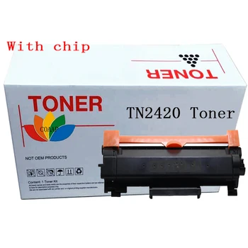 

1x Compatible TN2420 Toner Cartridge for Brother DCP L2510D L2530DW L2537DW, MFC L2730DW L2750DW L2710DW,HL L2375DW With Chip