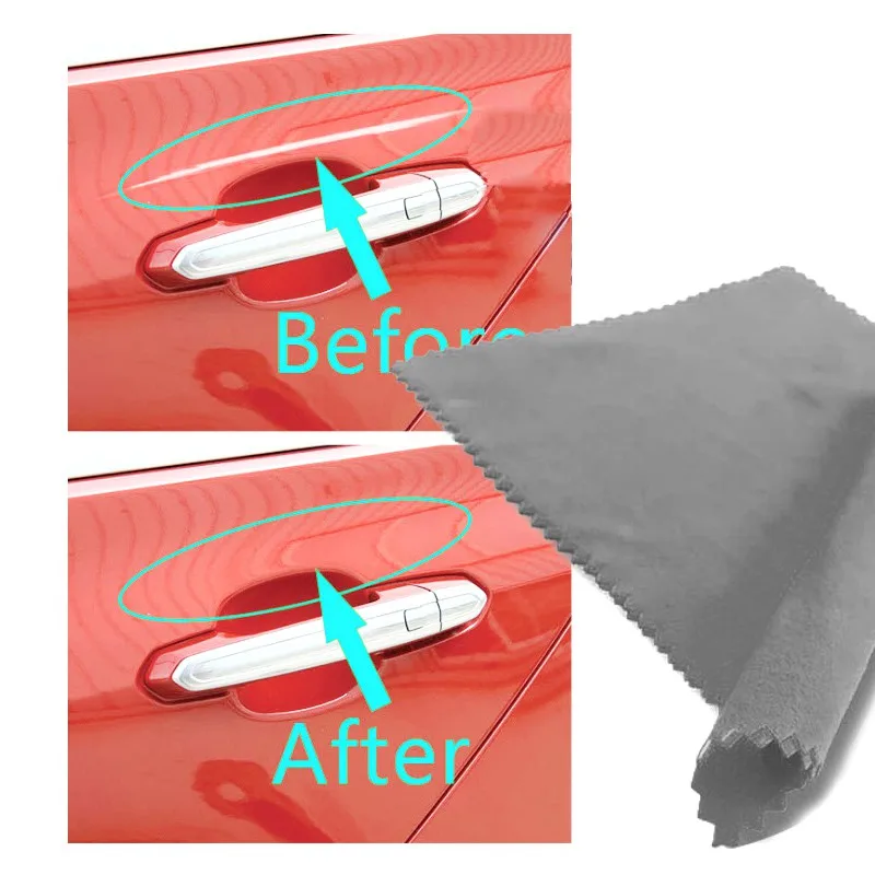 Тряпка для полировки царапин в автомобиле для легкого удаления краски