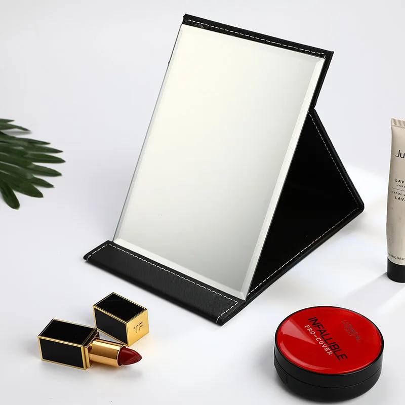 makeup mirror black