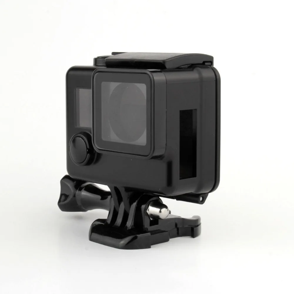 Gopro Hero 43 plus Side Opening Blackout Housing Case Side Open Black Skeleton Protective Cover Shell for GoPro Hero 4 Gopro Hero 3+ GoPro Hero 4 Blackout Housing Case Side Opening Housing Case (3)