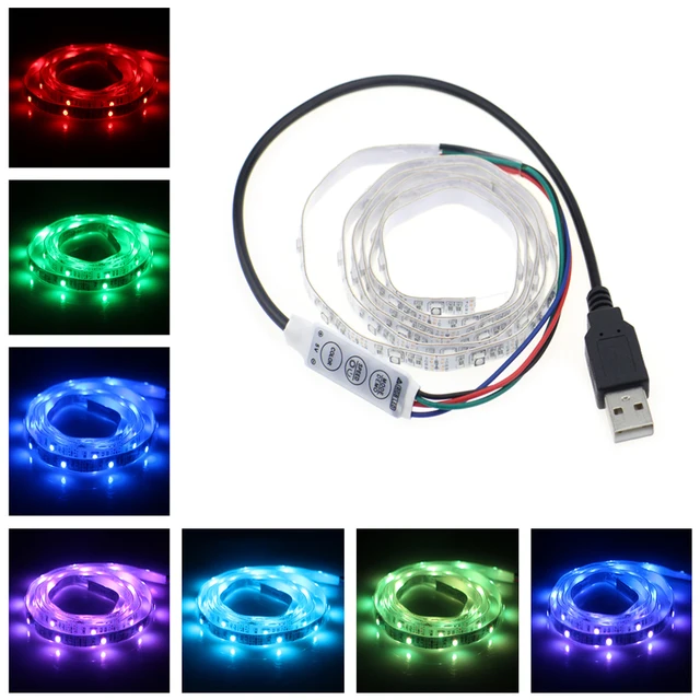 Color Changing Led Light Strips Cool USB 60V 60m 60leds SMD 36028 LED Strip Flexible RGB Color Changing LED Color Changing Led Light Strips Cool USB 60V 60m 60leds SMD 36028 LED Strip Flexible RGB Color Changing LED