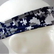 Новое поступление бейсбольная стежка головная повязка цифровая камуфляжная спортивная повязка для головы цифровая камуфляжная повязка на голову, повязка на голову для йоги