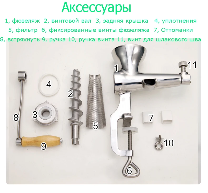 Ручная нержавеющая сталь пшеничная соковыжималка ручной шнек медленная Соковыжималка фрукты Пшеница Трава овощи Апельсиновый Сок Пресс экстрактор