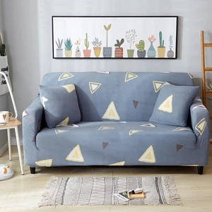 Пастырской Стиль эластичные чехол для дивана покрывало на диван чехол на диван чехол полиэстер спандекс смесь комнаты - Цвет: 20182605