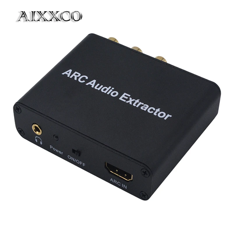 AIXXCO Arc аудио адаптер HDMI экстрактор цифро аналоговый конвертер ЦАП SPDIF