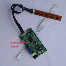 Для B156XTN04.5 DIY плата контроллера lcd EDP драйвер 30Pin комплект видеонаблюдения DVR VGA экран дисплей монитор 1366X768 15,6"
