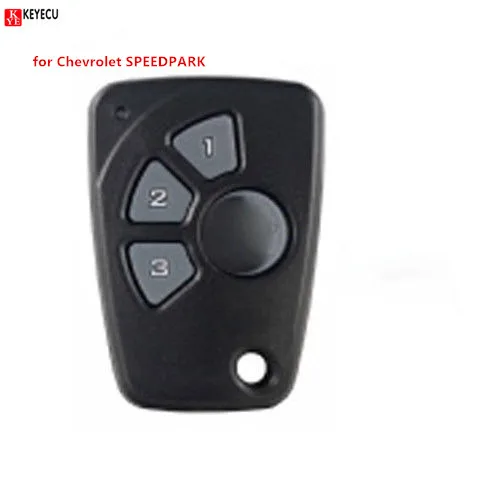 

Keyecu New Replacement car key Remote Control Key 3+1 Button 433MHz Fob Replacement for Chevrolet SPEEDPARK