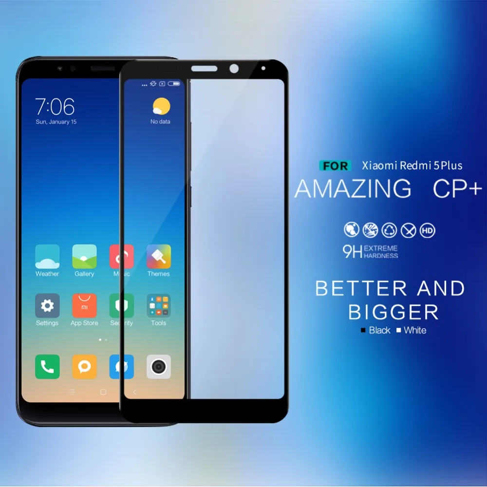 Для xiaomi redmi 5 plus закаленное стекло для Nillkin CP + 2.5D Защита экрана note Int'l | Мобильные