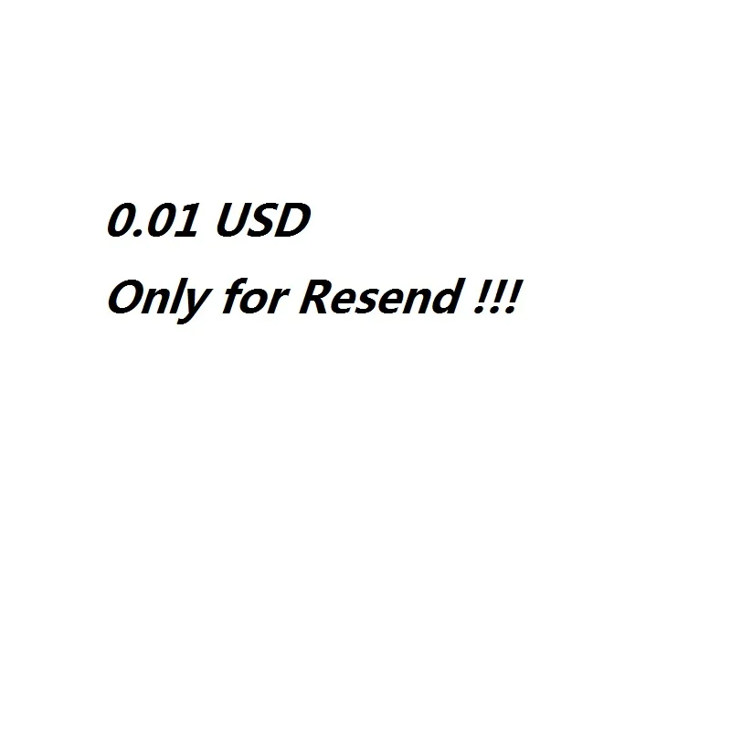 

0.01 USD Only For Resend