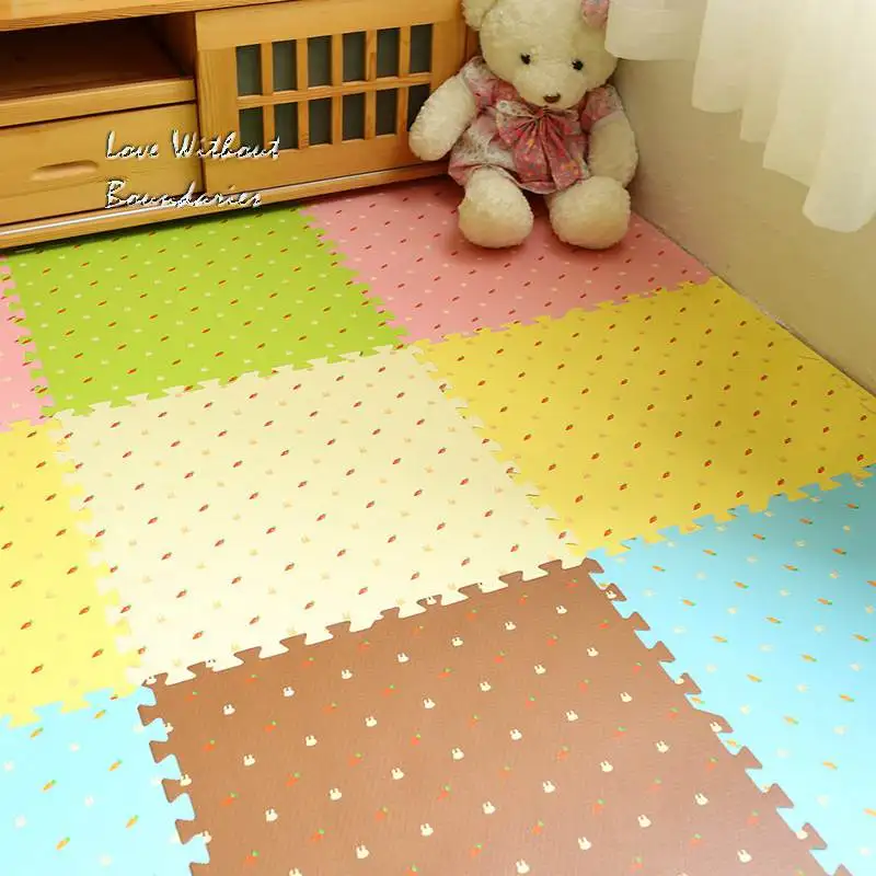 Tapis De Puzzle Pour Enfants Tatami Mosaique Tapis D Escalade Pour Bebe Lot De 16 Pieces Aliexpress