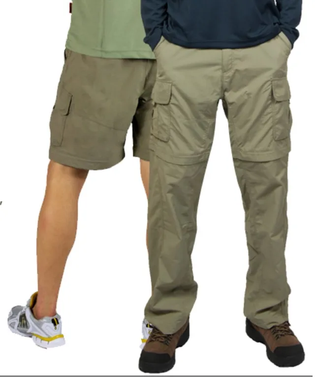 Мужские штаны для рыбалки, ультра-светильник, дышащие быстросохнущие UPF45 брюки, много карманов, отстегивающиеся штаны, брюки для походов на открытом воздухе