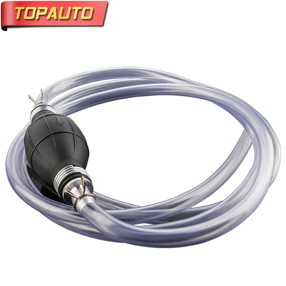

15mm Fuel Pump Oil Hose Tube Spherical Rubber One-way Valve Hand Pinched Grasp Fish Tank Pump Water Pipe Motor Car Accessories