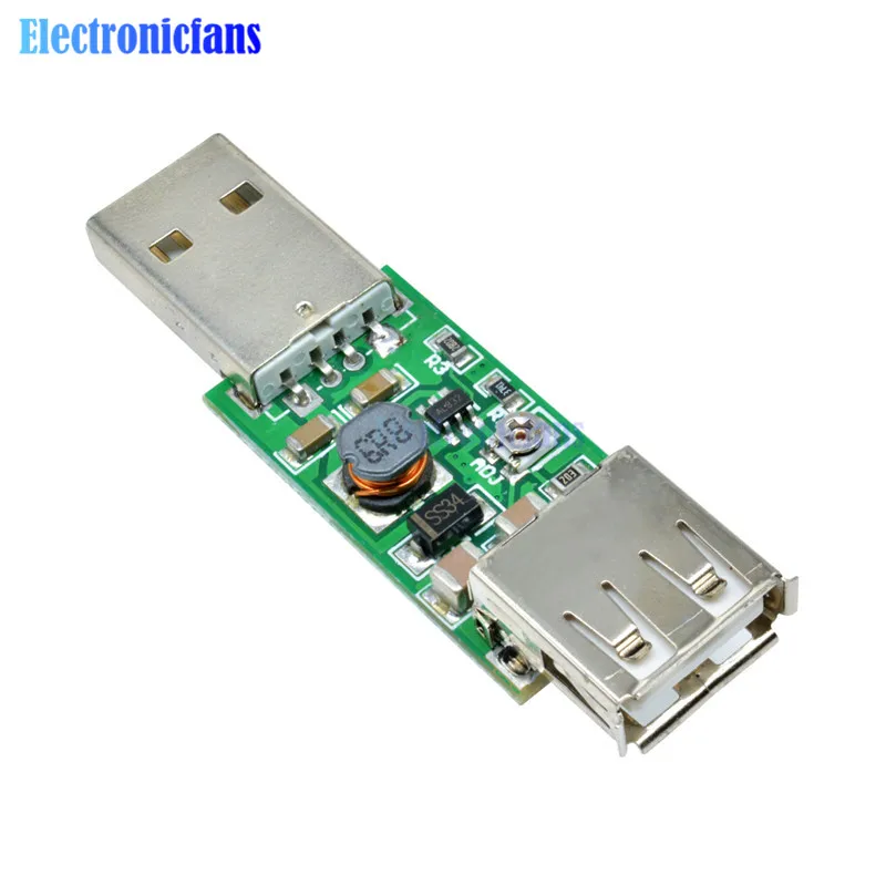 Флуоресцентный преобразователь напряжения diymore USB от 5 в до 6 15 регулируемый макс. 7