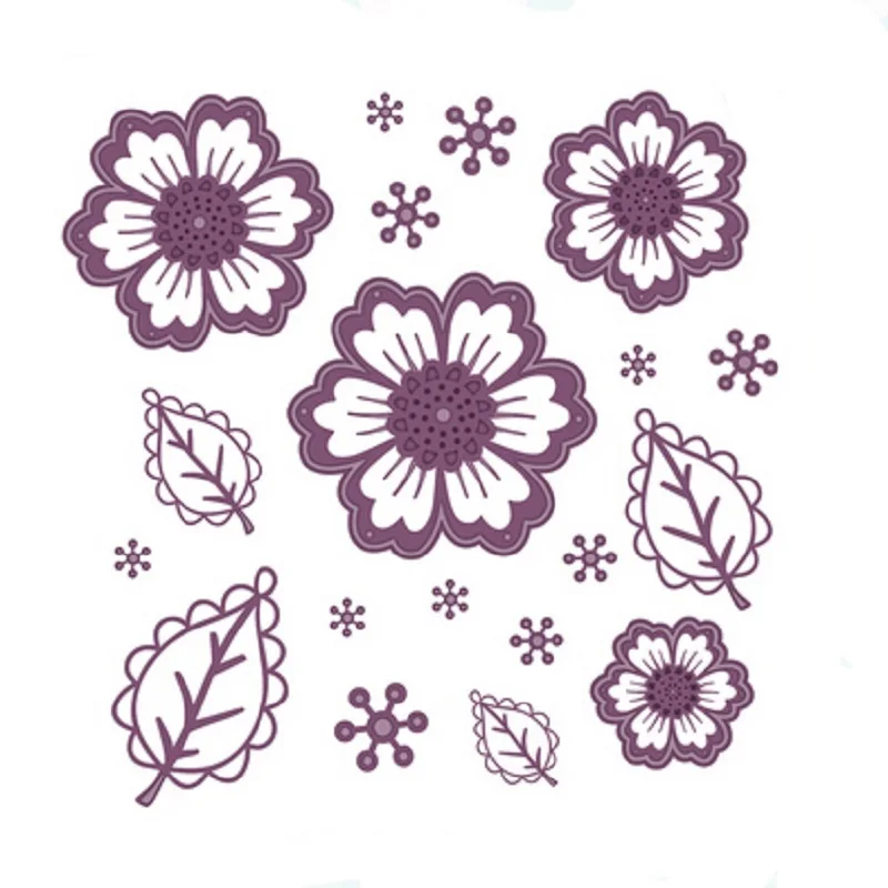 

Bi fujian METAL CUTTING DIES Cut Flower Leaf Stitched DIY Scrapbook PAPER CRAFT card album gift present knife mold art cutter