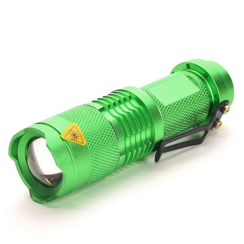 Ultrafire мини-фонарик светодиодный фонарик AA/14500 Zoom фонарь охотничий уличный алюминиевый фонарь