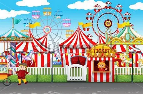 carnival carousel playground park