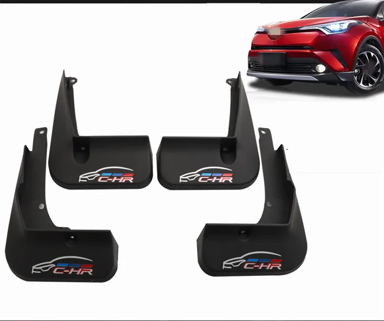 Для Toyota CHR C HR 2016 2019 брызговик оригинальное положение отверстия автомобиля мягкий