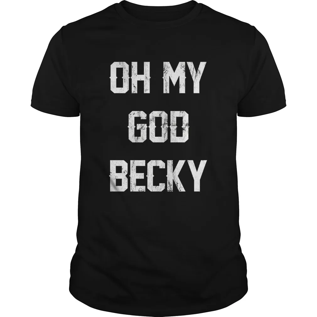 Men Short sleeve tshirt Oh My GodBecky cool Women t-shirt | Мужская одежда