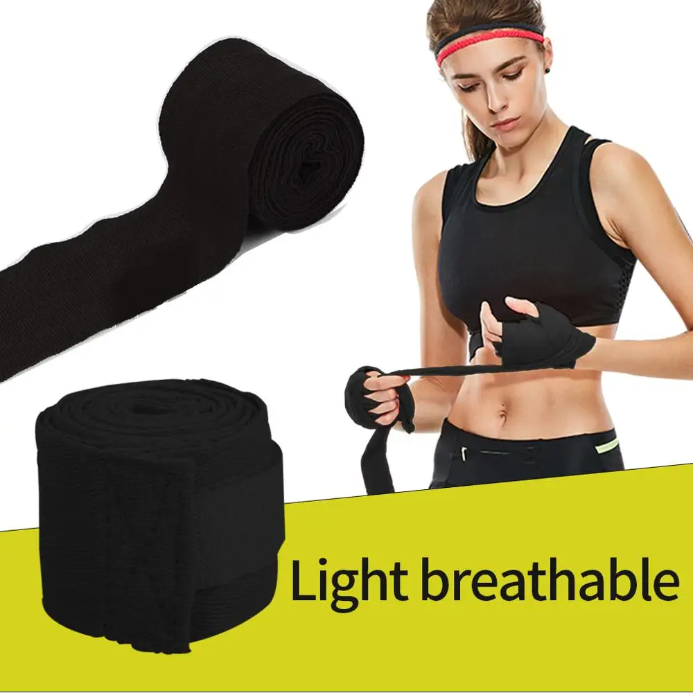 

1Pair X Boxing Hand Quick Wraps Gloves Mitts Cotton Bandages Protector Wrist Protecting For Boxing Kickboxing Muay Thai