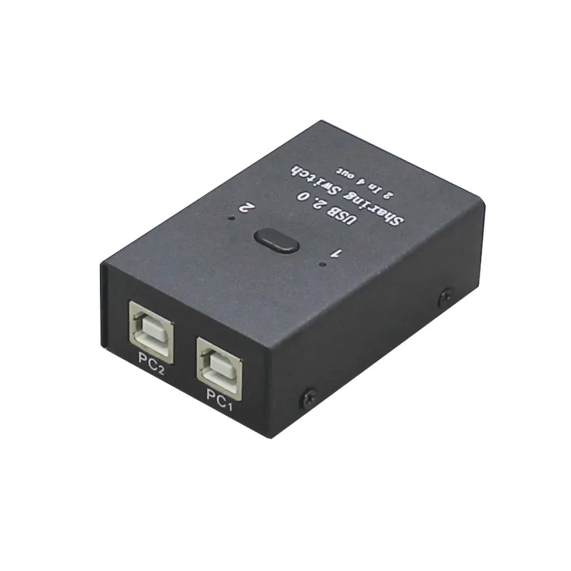  usb Switch selector usb2.0 Hub Manual Sharing 2 in 4 out Keyboard and mouse sharing switch Printer 