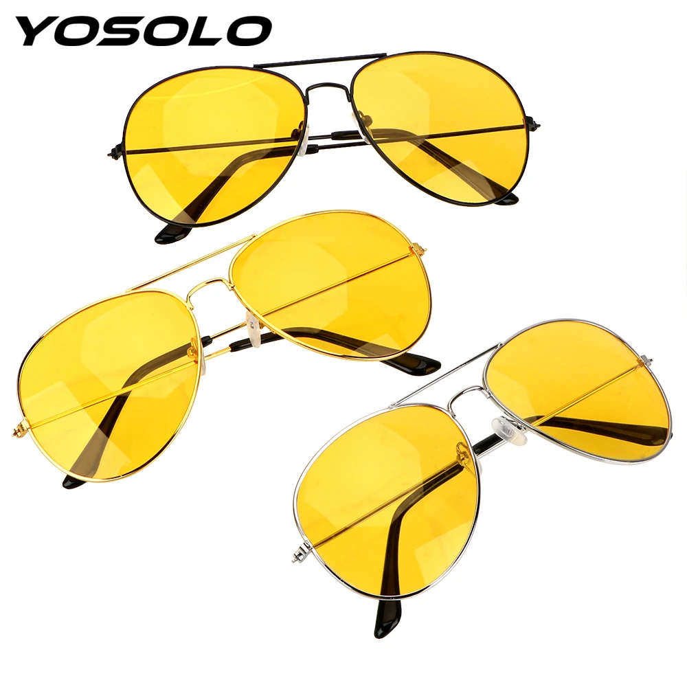 YOSOLO Anti glare Polarizer Sunglasses Copper Alloy Polarized Driving