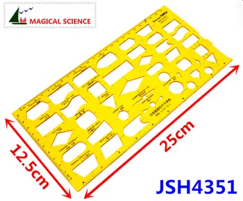 

Flowchart Drawing Template K plastic Flexible Professional network flow chart symbols ruler for students JSH4351