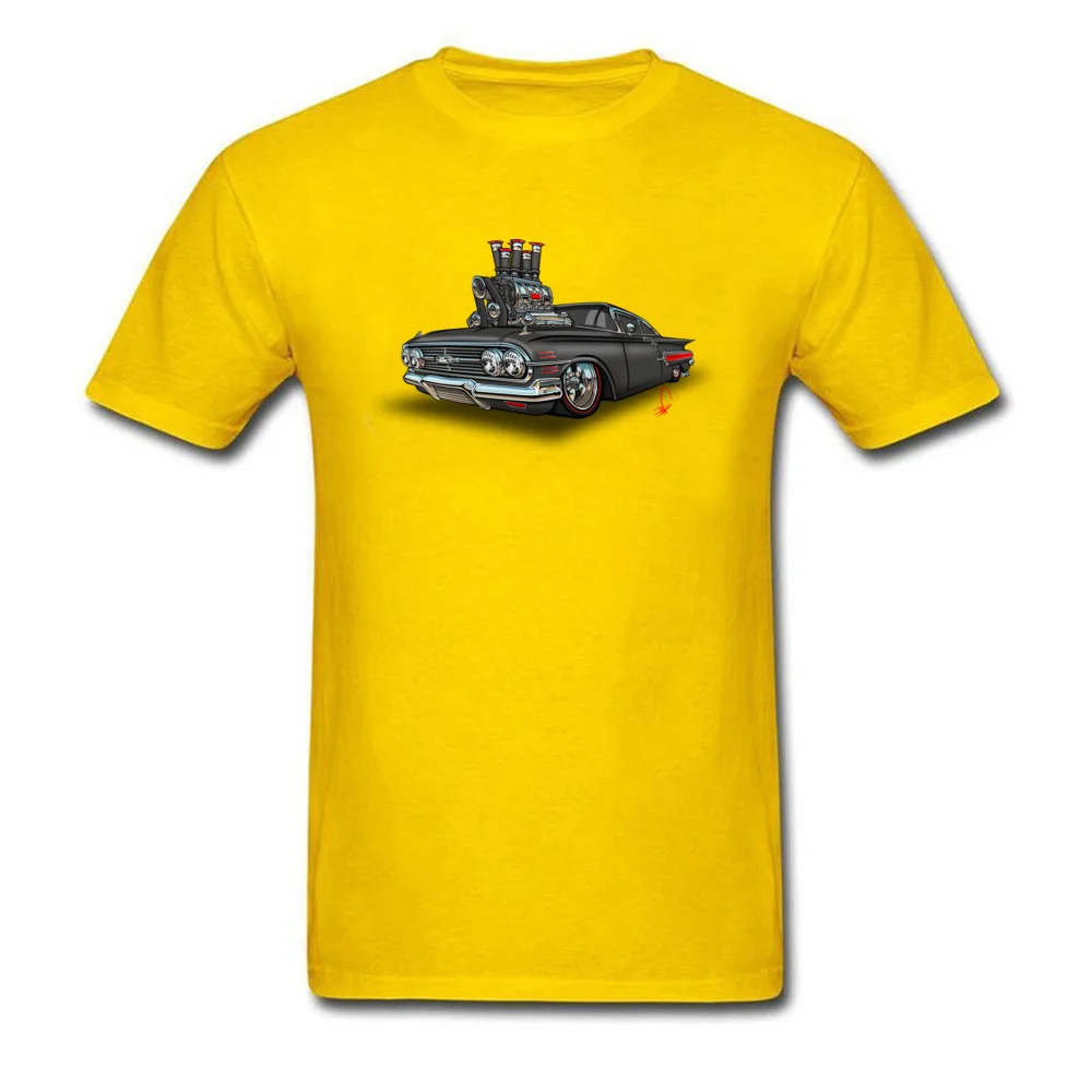 The Pipe Layer Round Neck T Shirt NEW YEAR DAY T Shirt Short Sleeve Brand New 100% Cotton Birthday Tee-Shirts Custom Men The Pipe Layer yellow