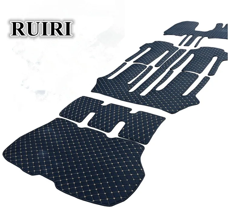 

Top quality! Custom special car floor mats + trunk mat for Nissan Serena C25 7 seats 2010-2005 waterproof carpets,Free shipping