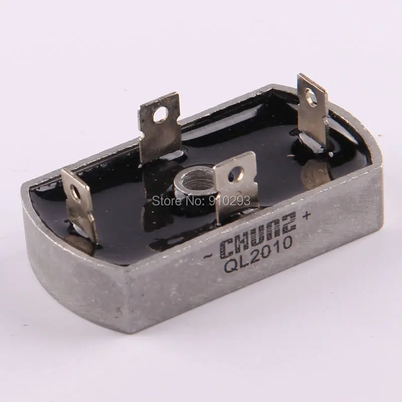 

QL2010 20amp single phase full wave dioce bridge rectifier module 20A diode rectifier and power supplies electronic components